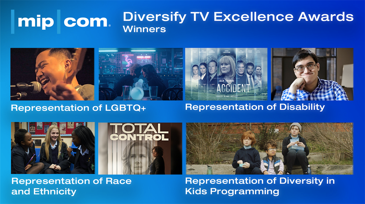 MIPCOM Diversify TV Excellence Awards 2020 Winners